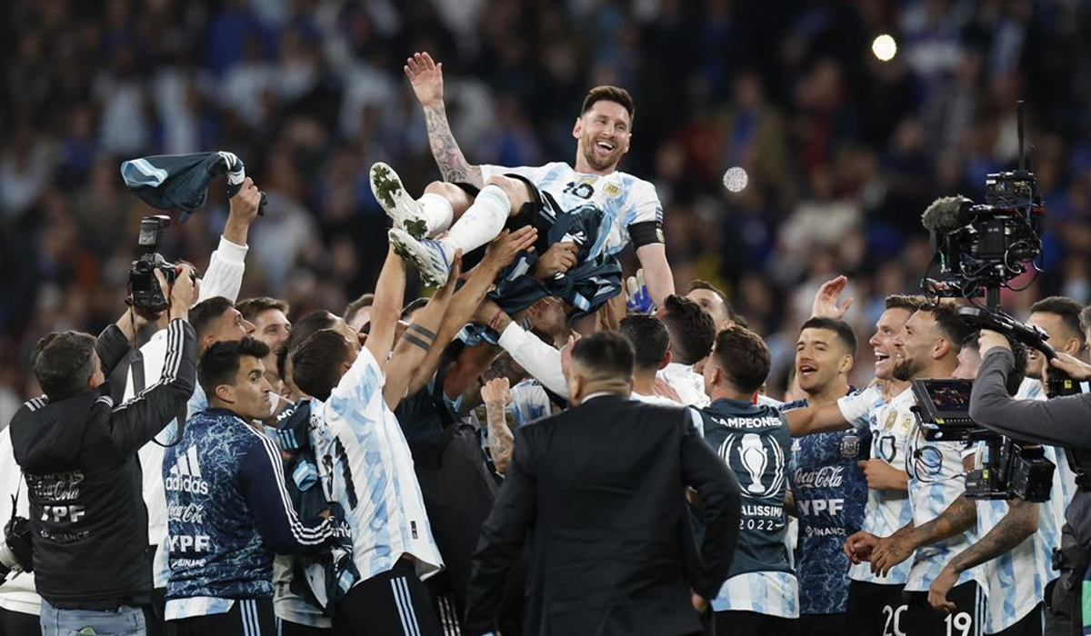 Messi's Argentina outclass Italy to win 'Finalissima'